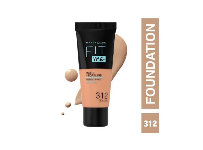 Maybelline New York Fit Me Matte + Poreless Foundation 312 Golden