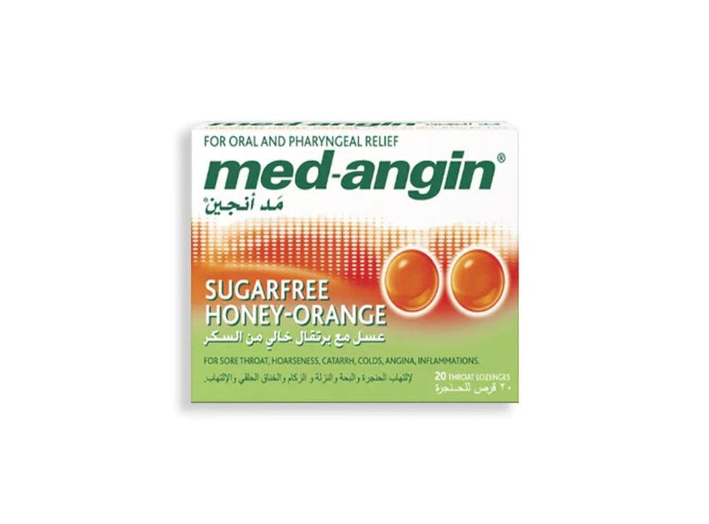 Med Angin Sugar Free Honey Orange