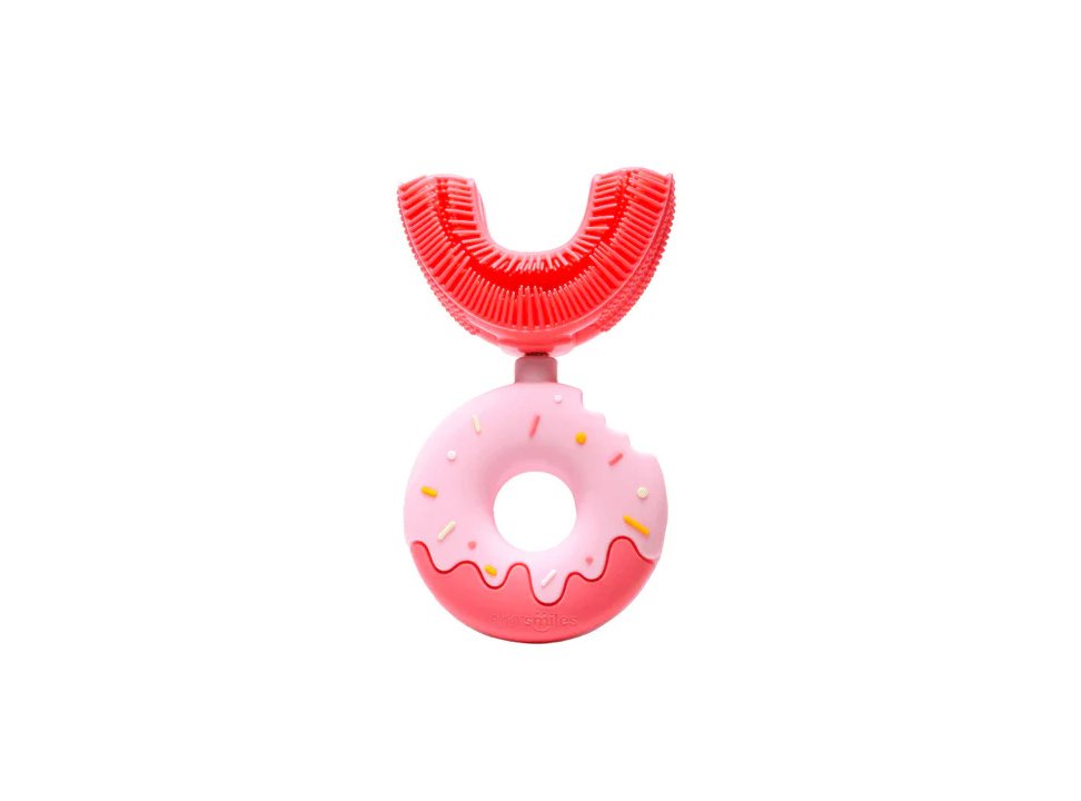 Mini Smiles The Donut Pink Toothbrush 2 to 7 Years