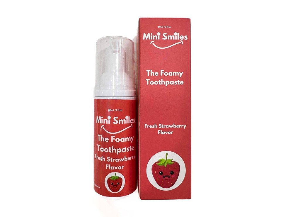 Mini Smiles The Foamy Strawberry Toothpaste
