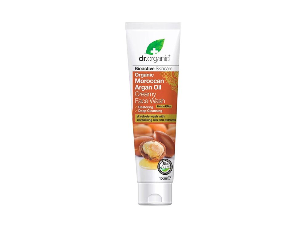 Dr.Organic Moroccan Argan Oil Creamy Face Wash