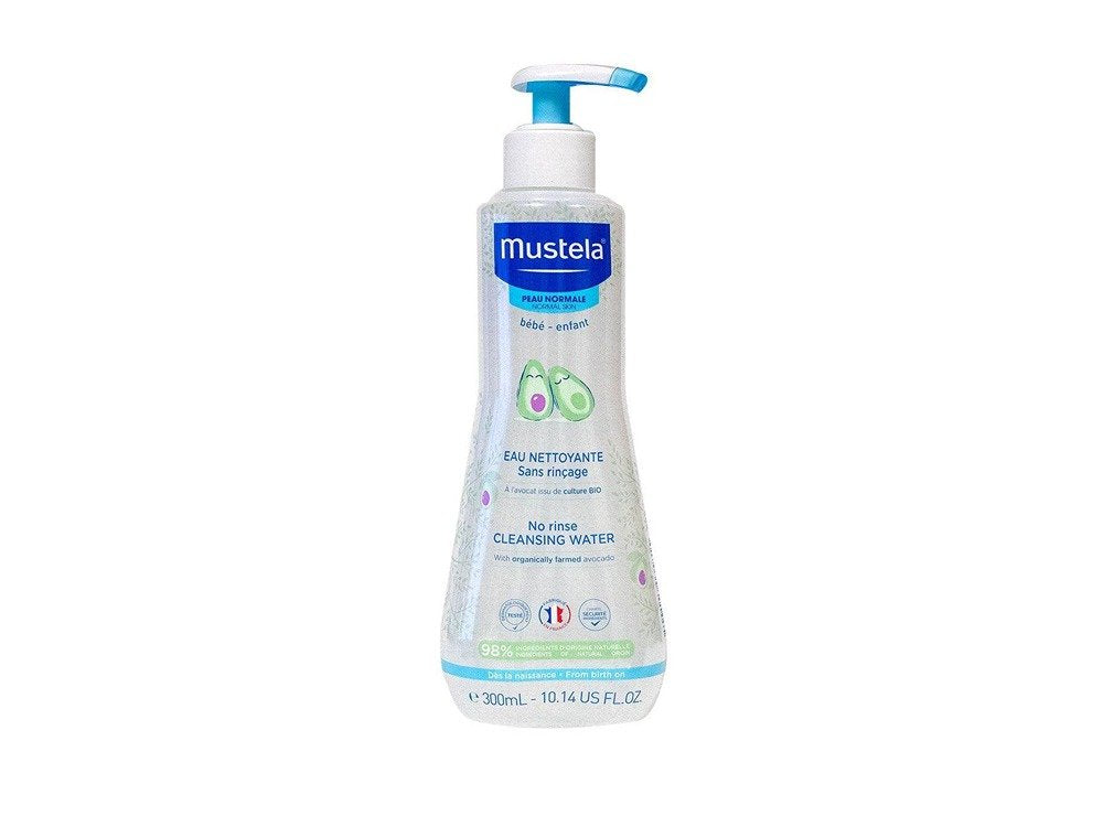 Mustela Baby & Child No Rinse Cleansing Water Face & Diaper Area - 300 ml