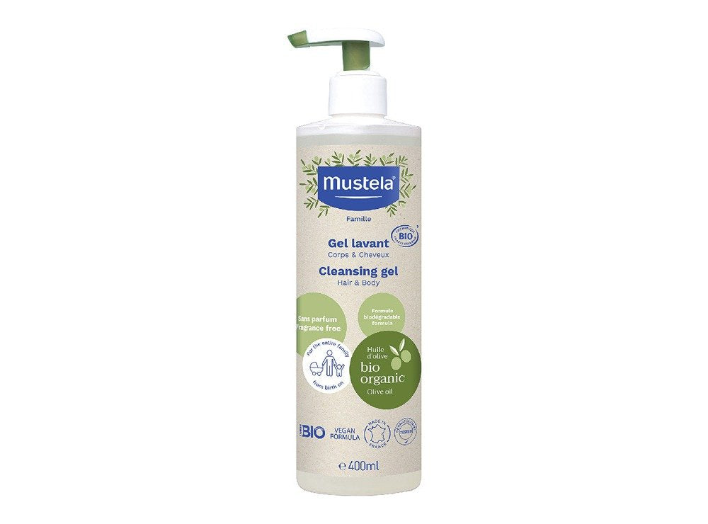 Mustela Bio Certified Organic Cleansing Gel Body & Hair