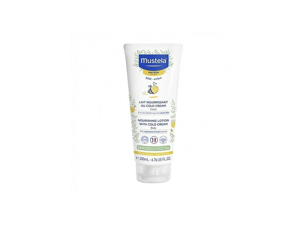 Mustela Nourishing Lotion With Cold Cream And Beeswax