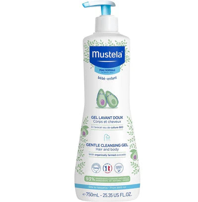 Mustela Baby & Child 2 In 1 Cleansing Gel Hair & Body - 750 ml