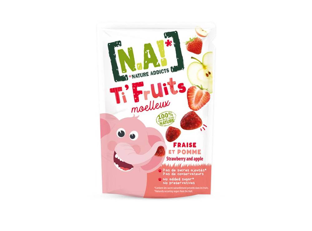 Nature Addicts Ti' Fruits Gummies Strawberry And Apple
