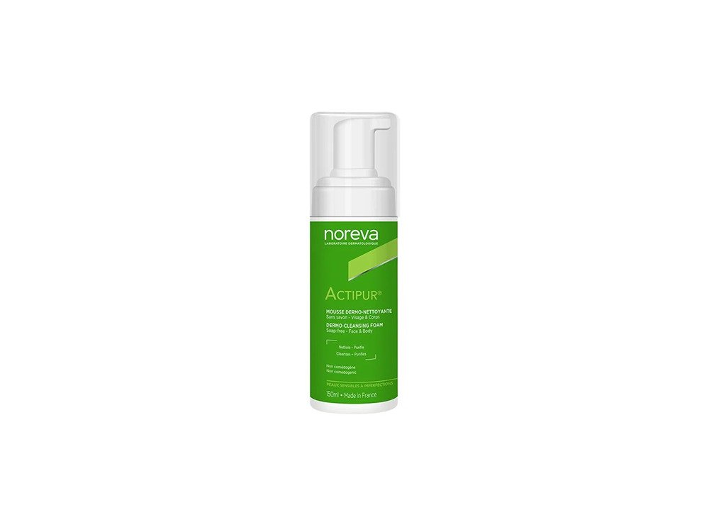 Noreva Actipur Dermo Cleansing Foam Soap Free Face & Body