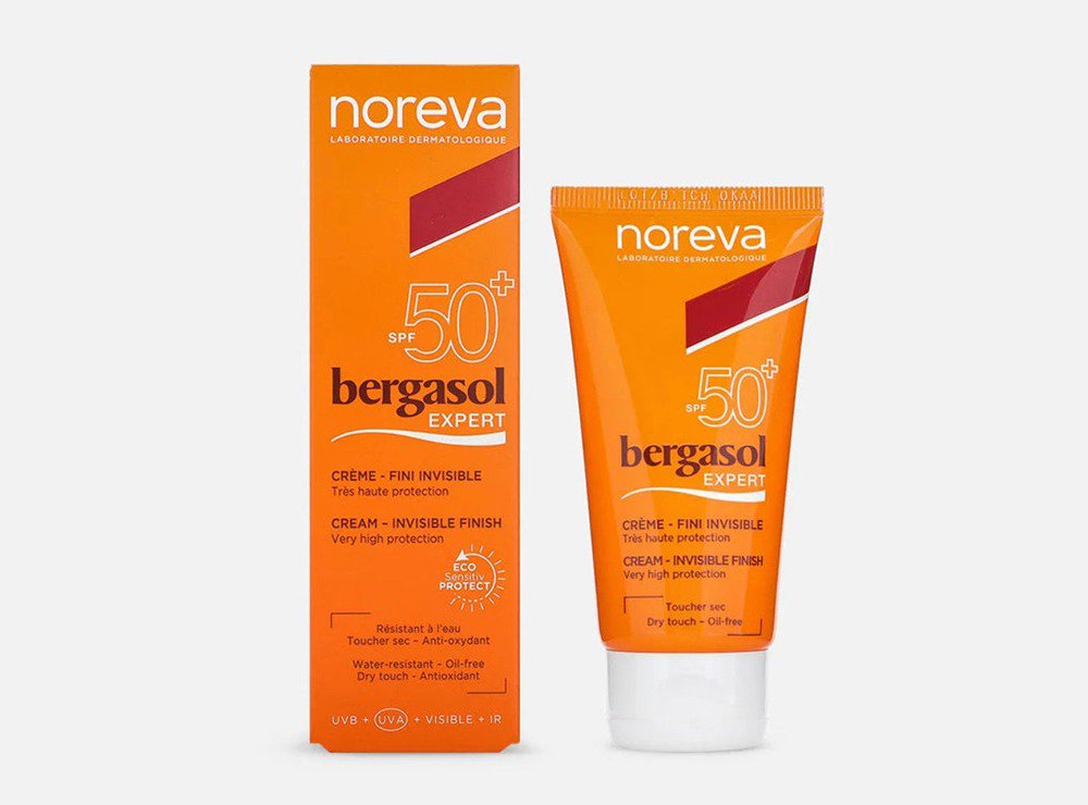 Noreva Bergasol Expert Cream Invisible Finsh SPF50+