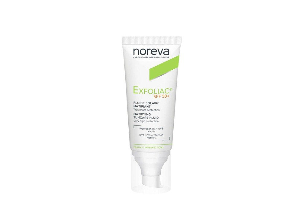 Noreva Exfoliac SPF50+ Matifying Suncare Fluid Very High Protection