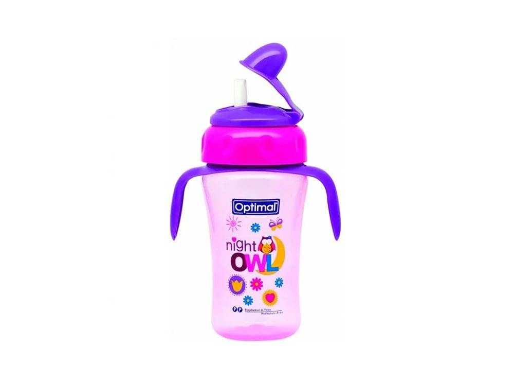 Optimal P.P Silicone Spout Cup With Handle 12M+