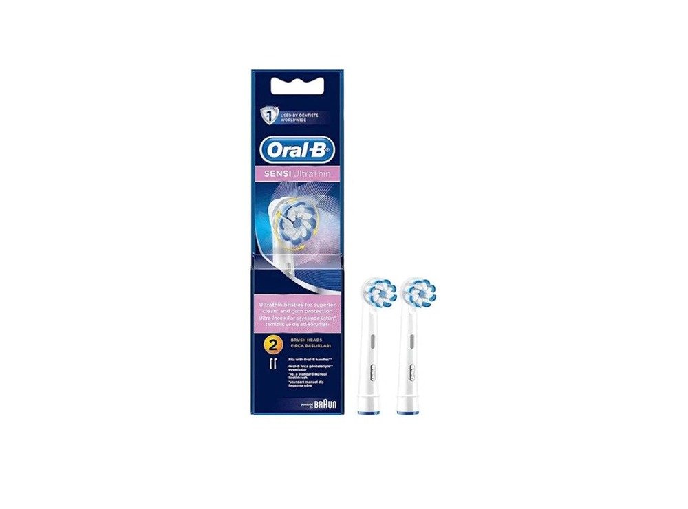 Oral B Sensi Ultra Thin Replacement Toothbrush Heads