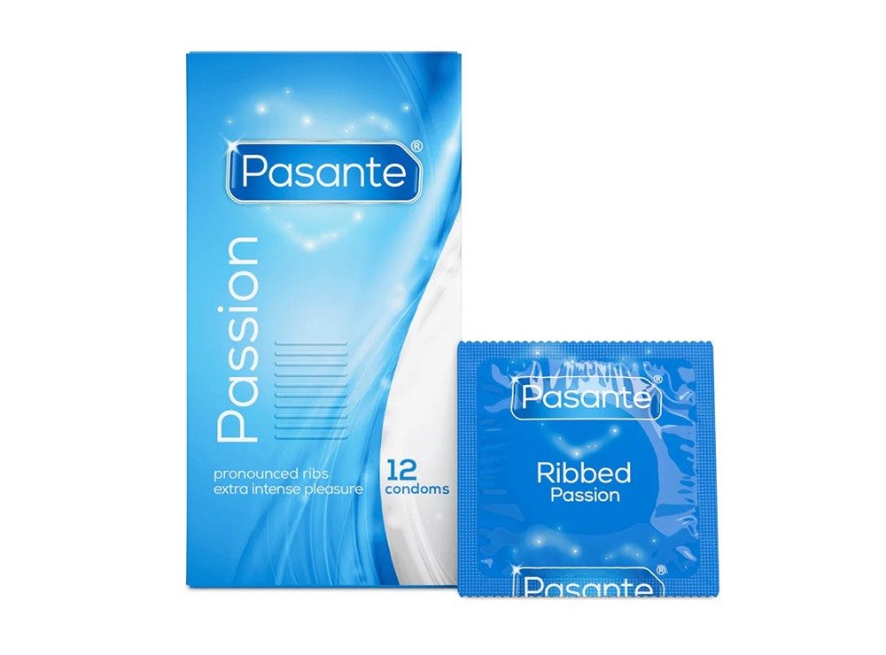 Passion Ribbed Condoms