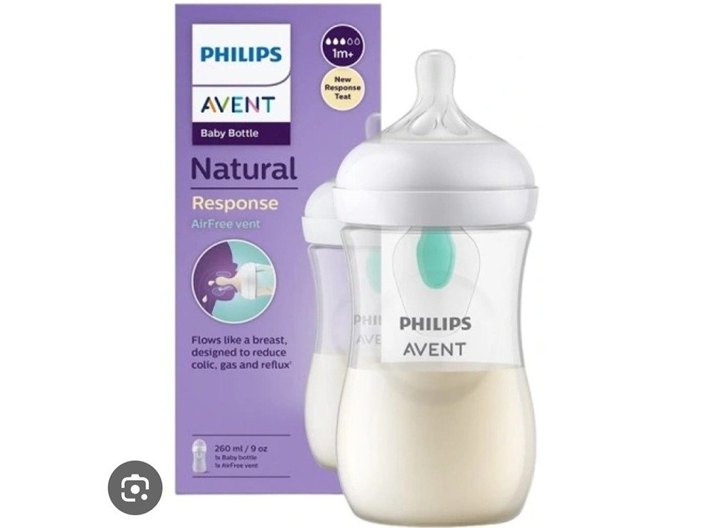 Philips Avent Natural Response Airfree Vent Bottle 1M+