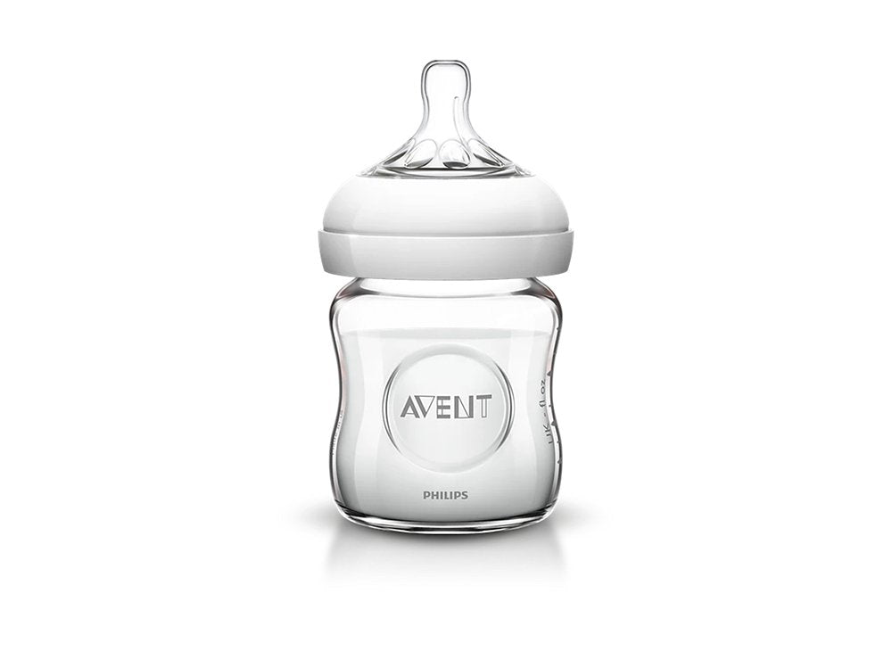 Philips Avent Natural Response Glass Baby Bottle 0M+