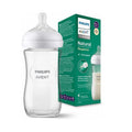 Philips Avent Natural Response Glass Baby Bottle 1M+