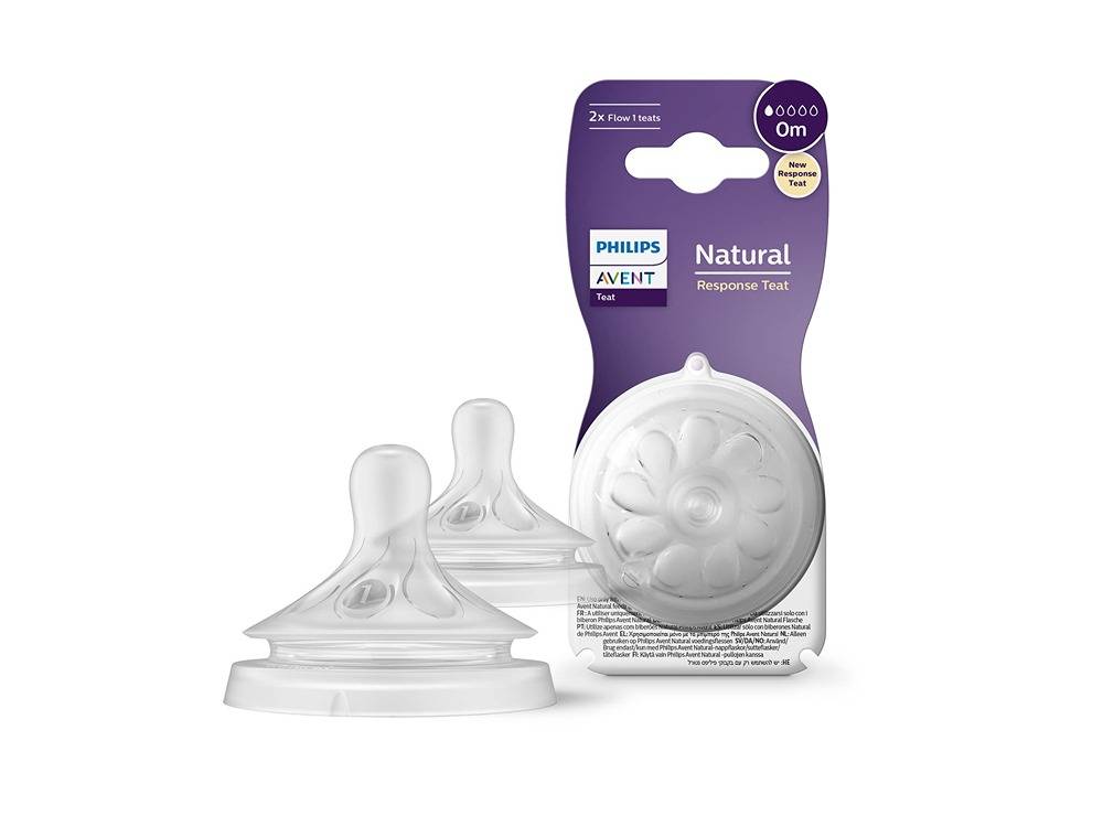 Philips Avent Natural Response Teat Flow 1 0M+