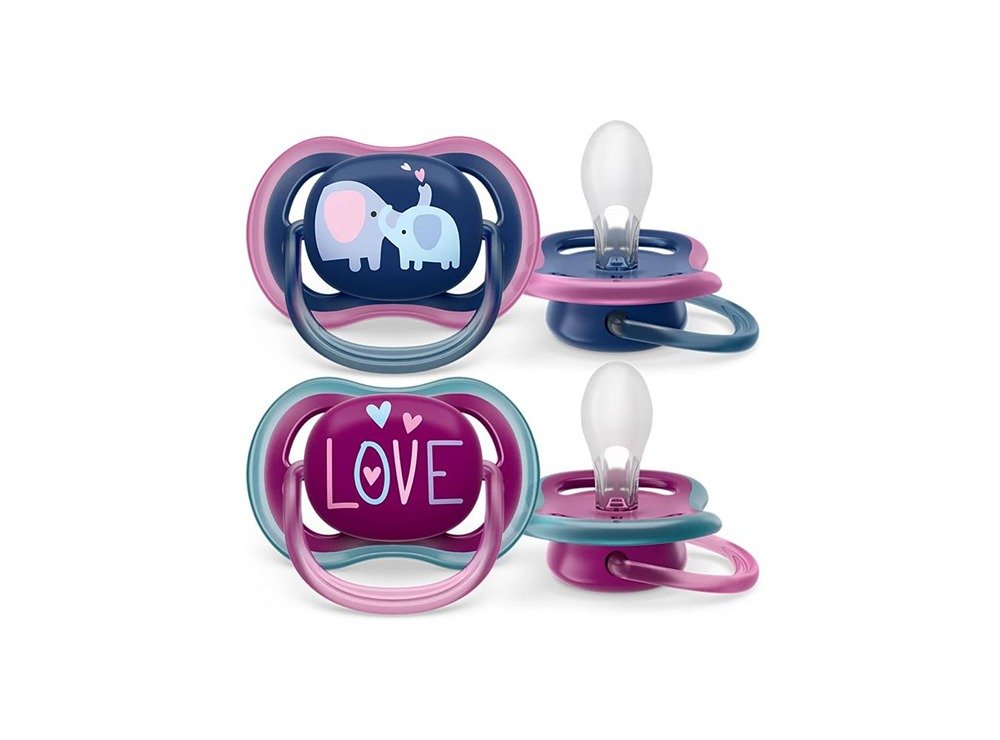 Philips Avent Ultra Air Soother 18M+ Girl