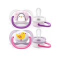 Philips Avent Ultra Air Soothers Mix Animals 0 to 6 Months