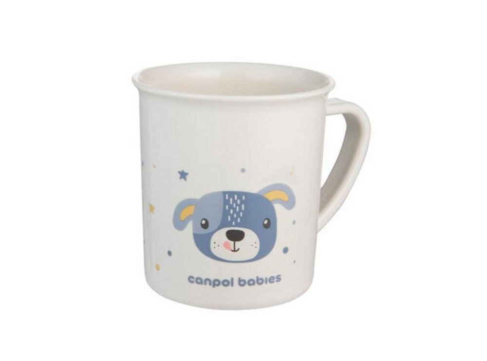 Plastic Cup With Handle 12M+ Blue Dog