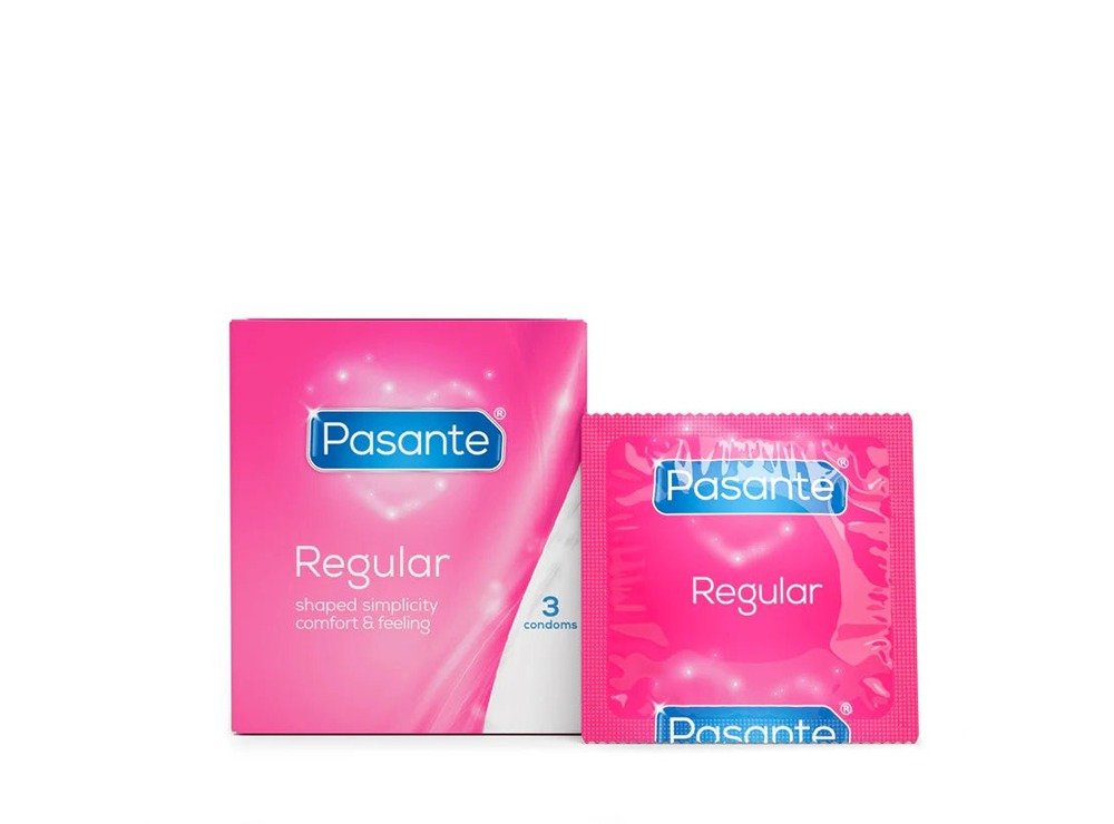 Pasante Regular Condoms - 12 Condoms