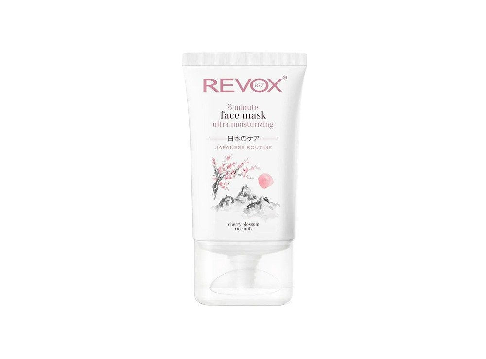 Revox B77 Japanese Routine Face Mask Minute Ultra Moisturizing