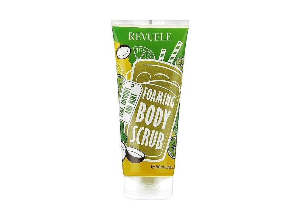 Revuele Foaming Body Scrub Lime Coconut & Mint