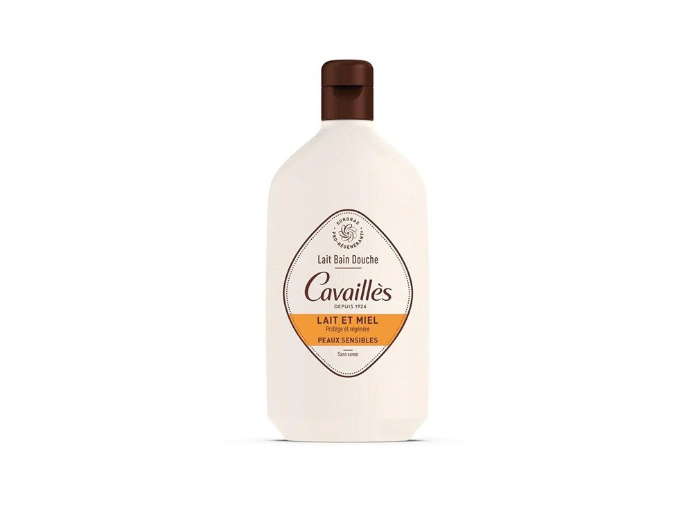 Rogé Cavaillès Milk & Honey Bath & Shower Gel Surgras Actif - 400 ml