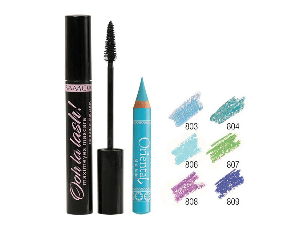 Samoa Aqua Gaze, Ooh La Lash & Oriental 806 Turquoiserie