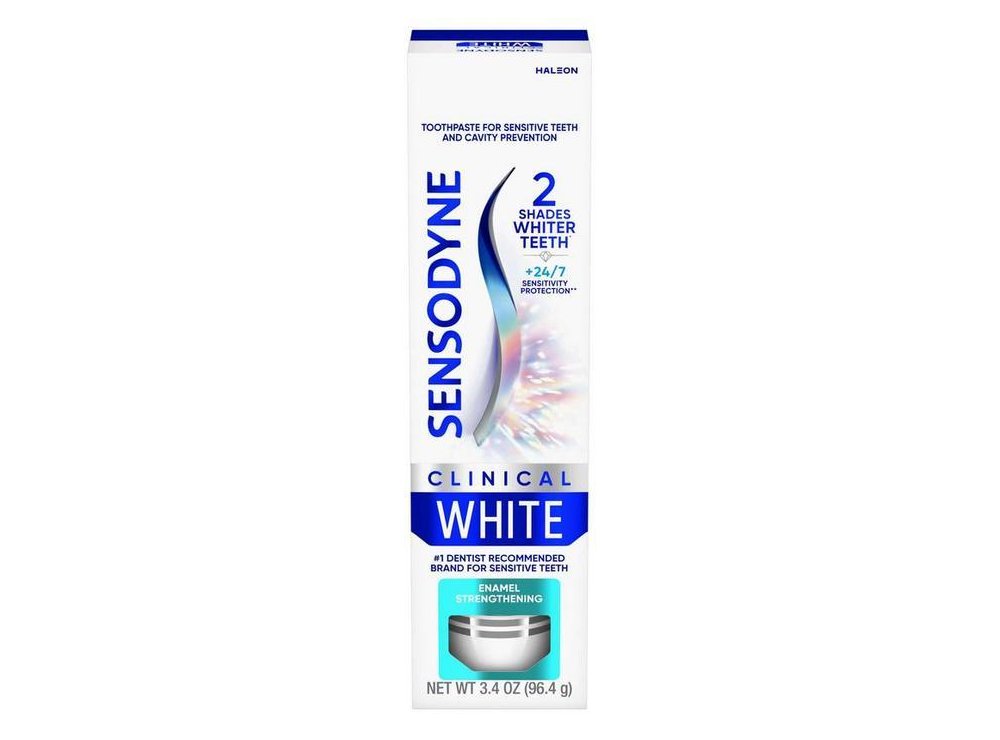Sensodyne Clinical White Enamel Strengthening Toothpaste