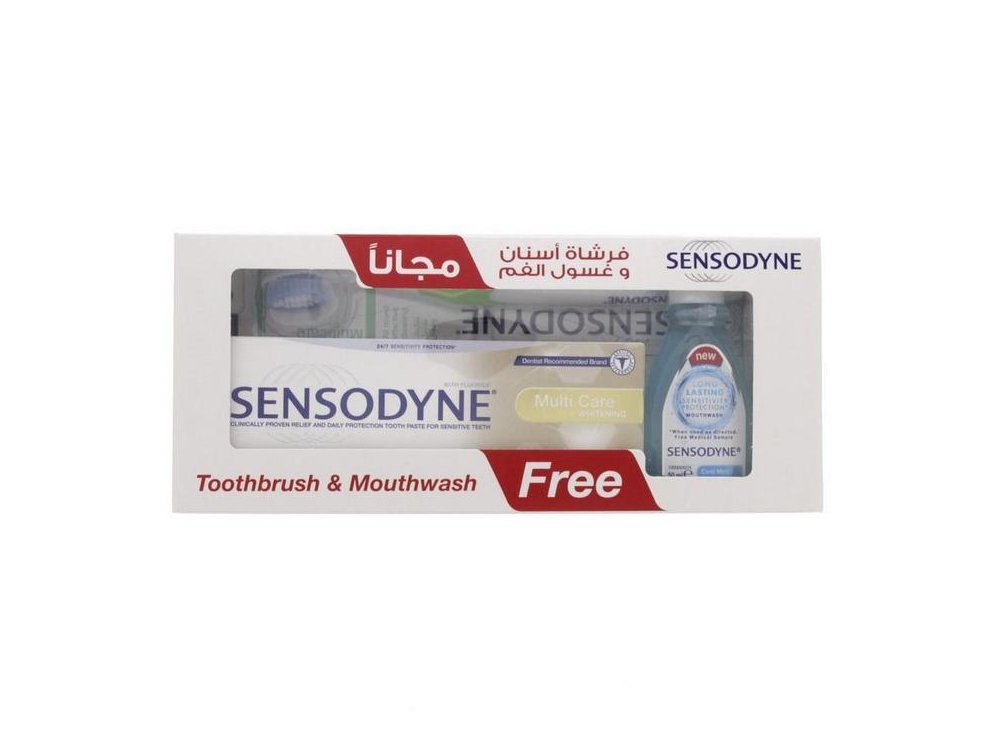Sensodyne Multi Care + Whitening Kit