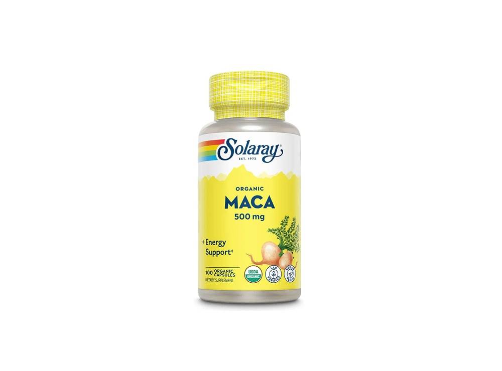 Solaray Organic Maca 500Mg