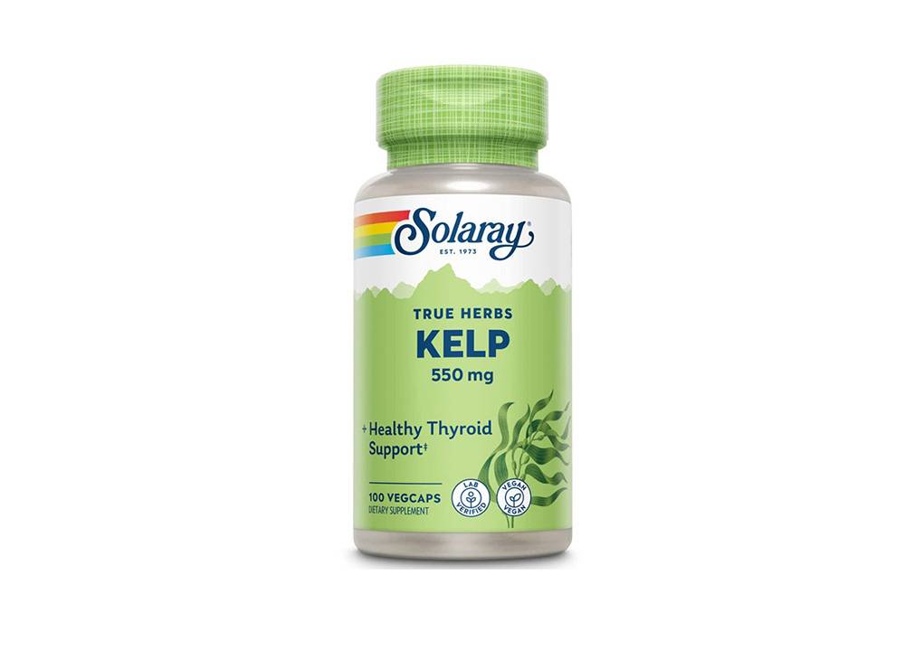 Solaray True Herbs Kelp 550Mg