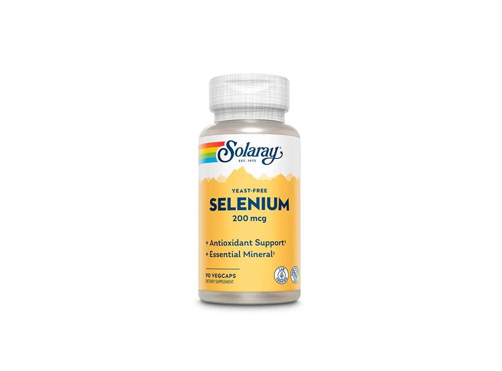 Solaray Yeast Free Selenium 200Mcg