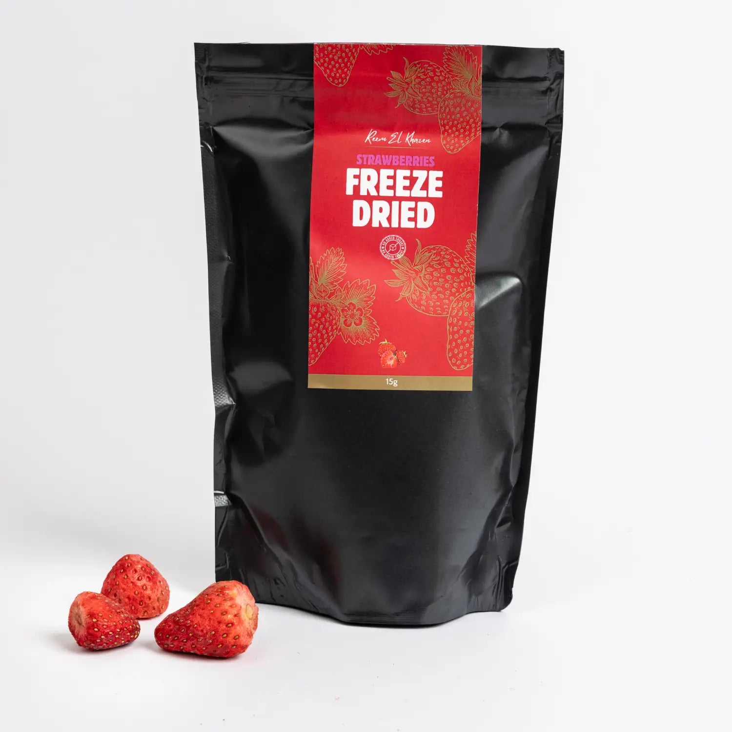 Reem El Khazen Freeze Dried Strawberries