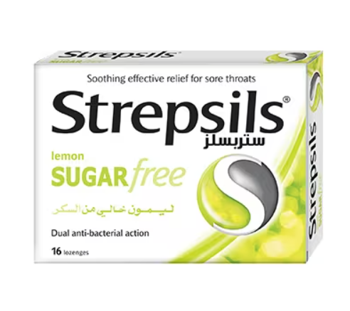 Strepsils Sugar Free Lemon