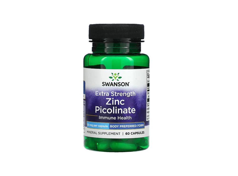 Swanson Extra Strength Zinc Picolinate