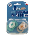 Symmetrical Soothers 0-2M Green Yellow