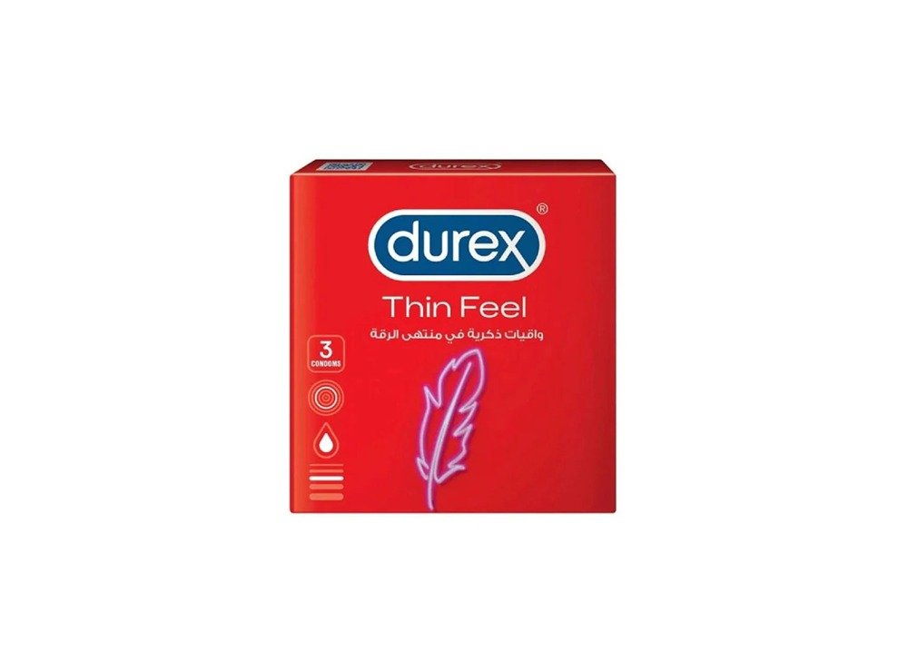 Durex Thin Feel - 3 Condoms