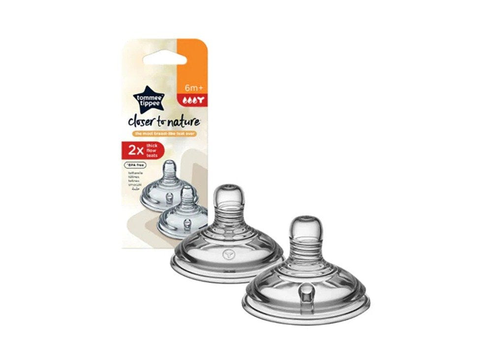 Tommee Tippee Closer To Nature 2X Thick Flow Teats