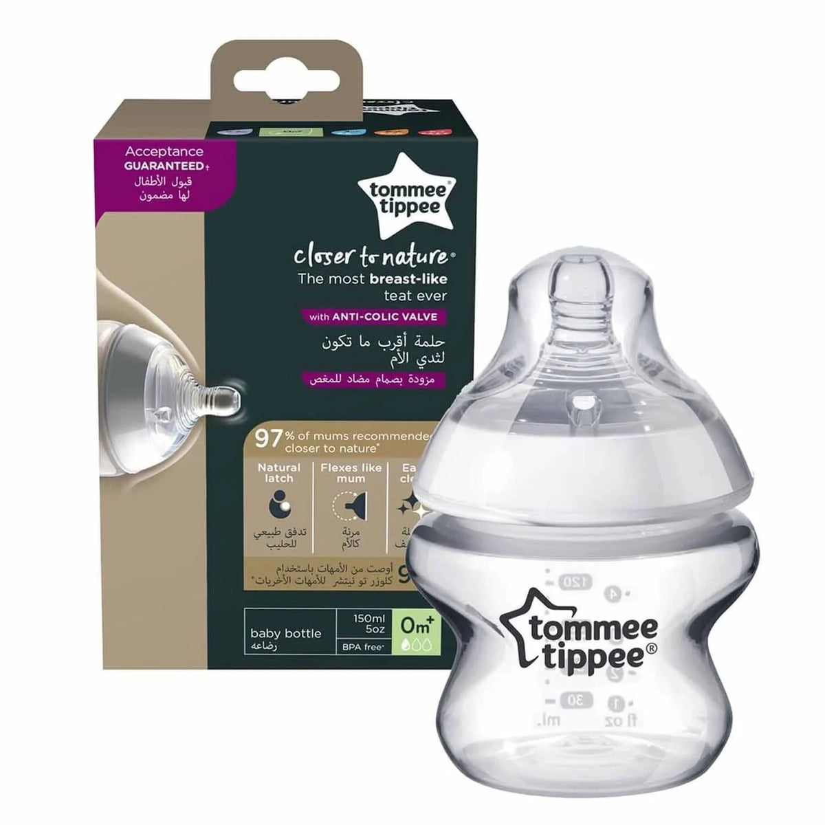 Tommee Tippee Closer to Nature 150 ml