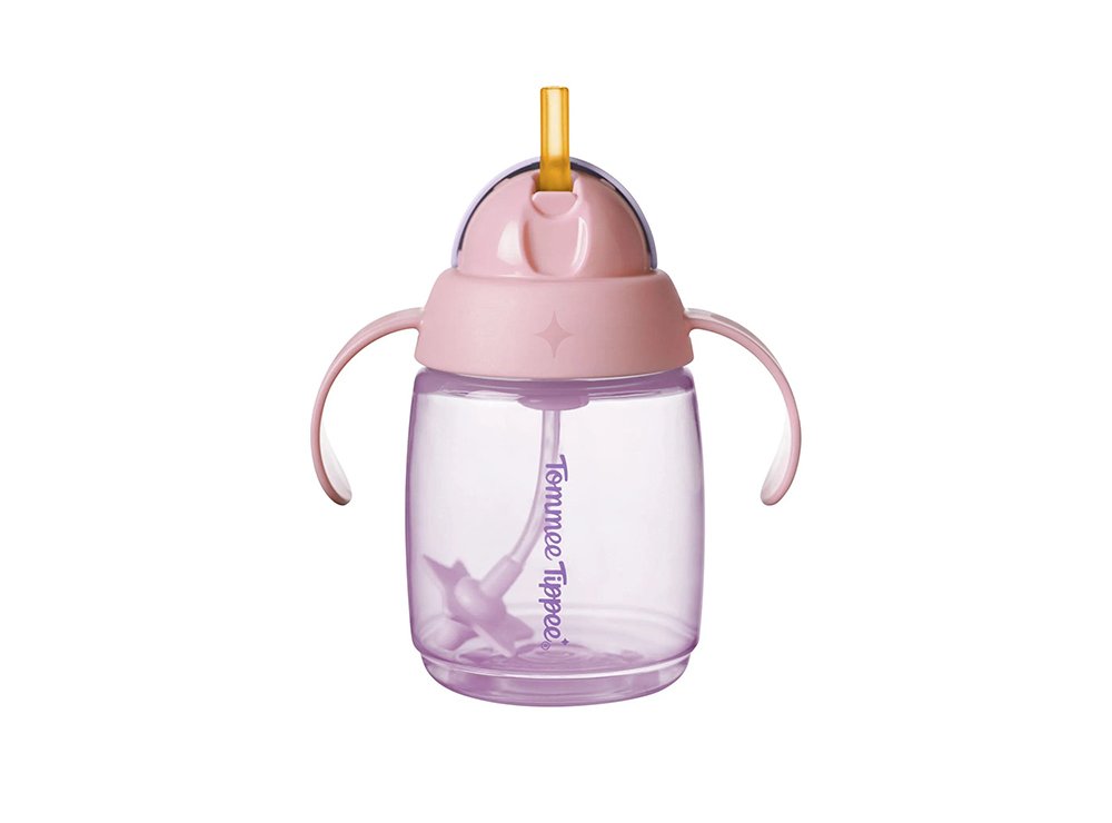 Tommee Tippee Trainer Straw Cup 6M+ Pink