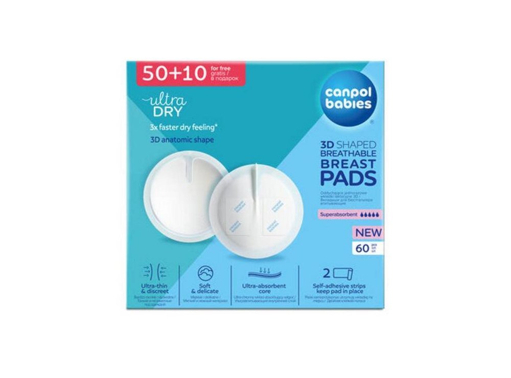 Ultra Dry 3D Shaped Breast Pads