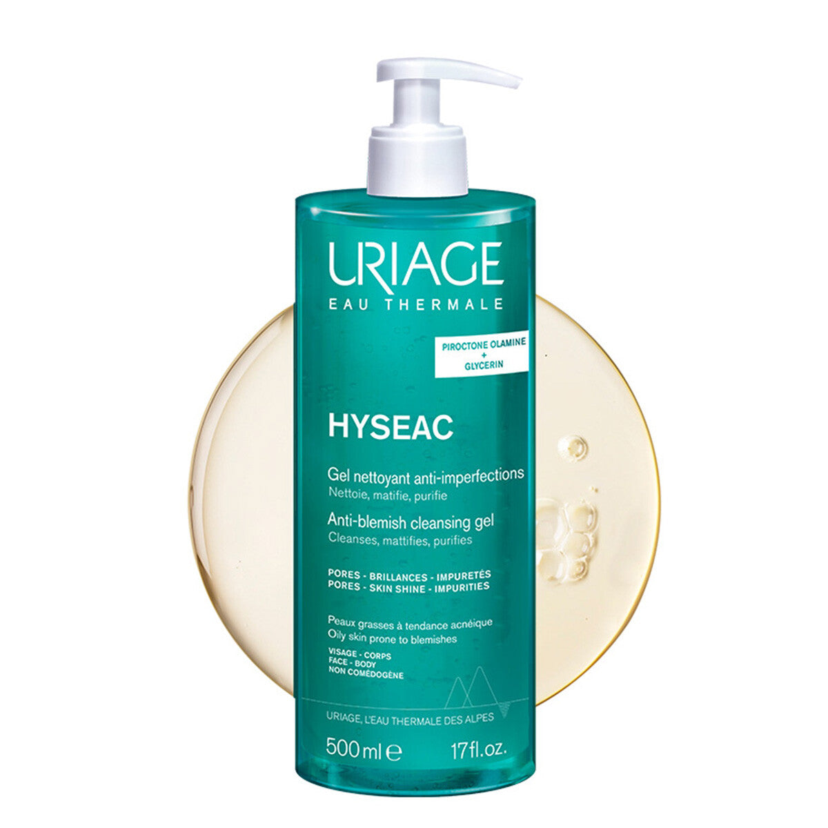 Uriage Hyséac Cleansing Gel - 500 ml
