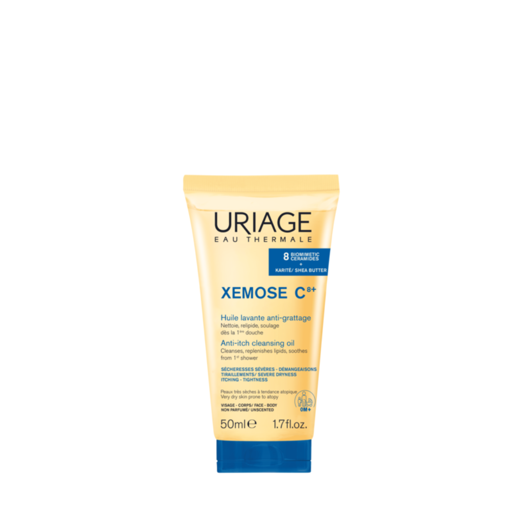 Uriage Xemose cleansing soothing oil