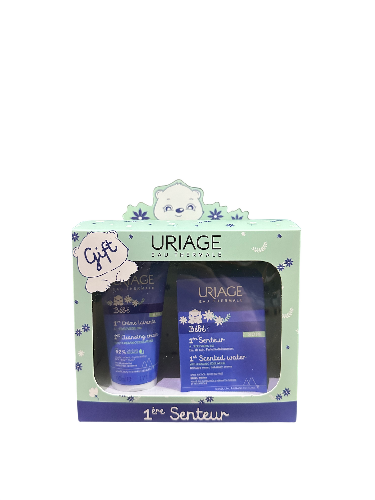 Uriage Bébé 1st Scented Water + Cleansing Cream