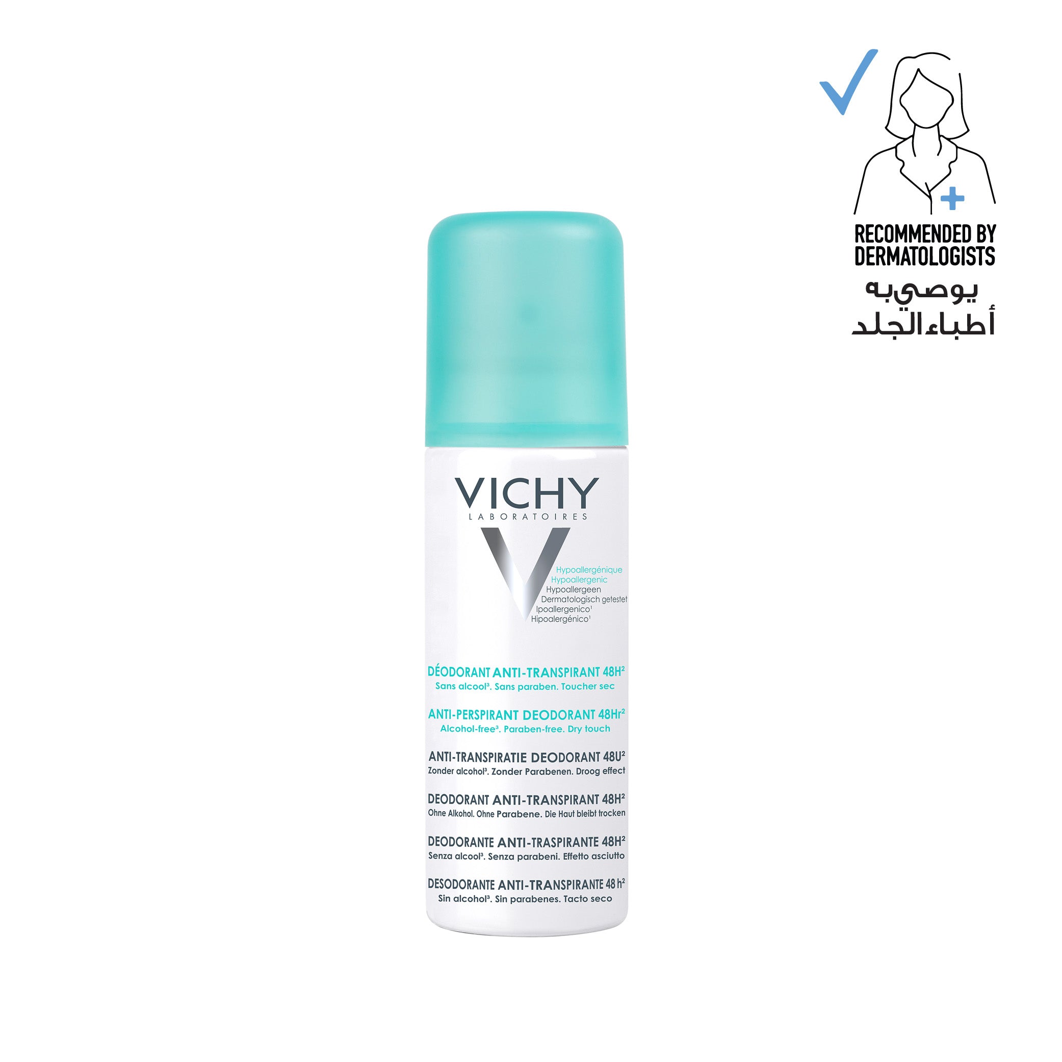 Vichy Anti Perspirant Deodorant 48H Dry Touch Aerosol