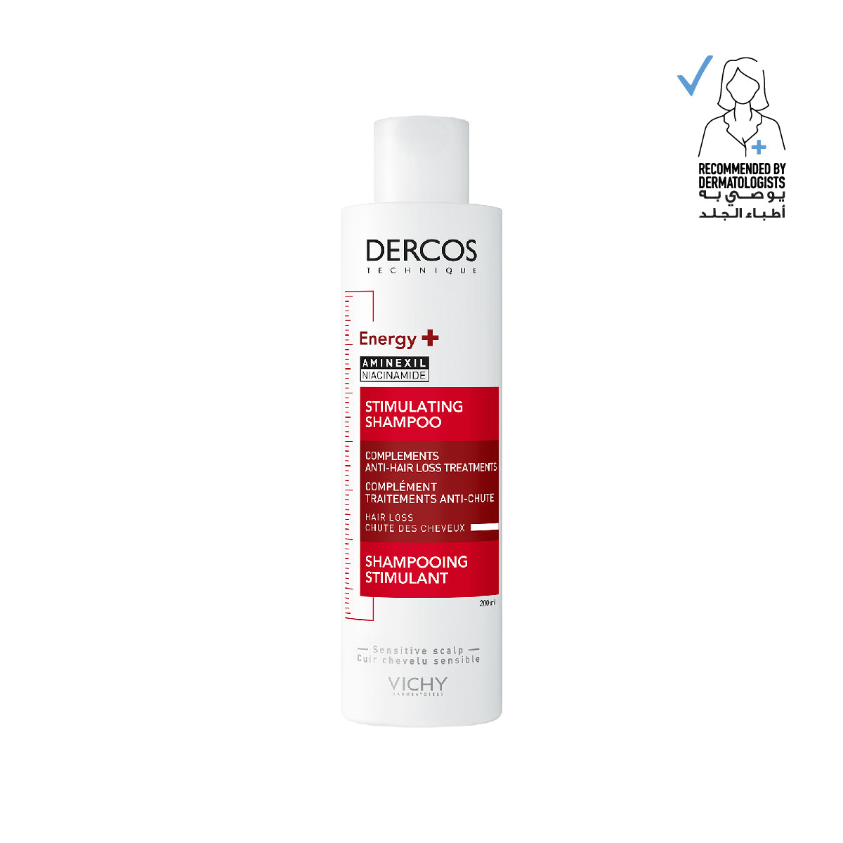Vichy Dercos Energising Shampoo - 200 ml