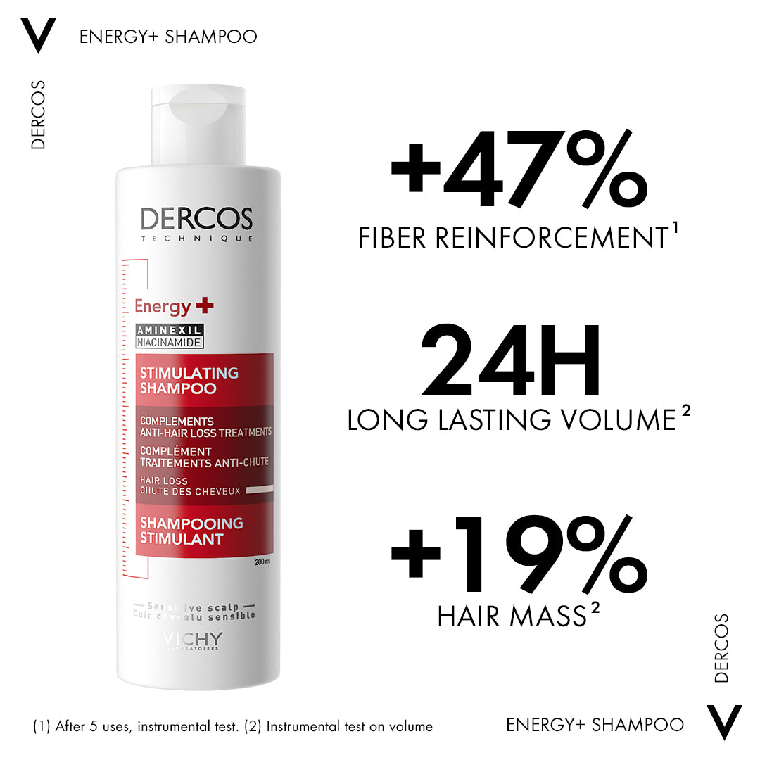 Vichy Dercos Energising Shampoo - 200 ml