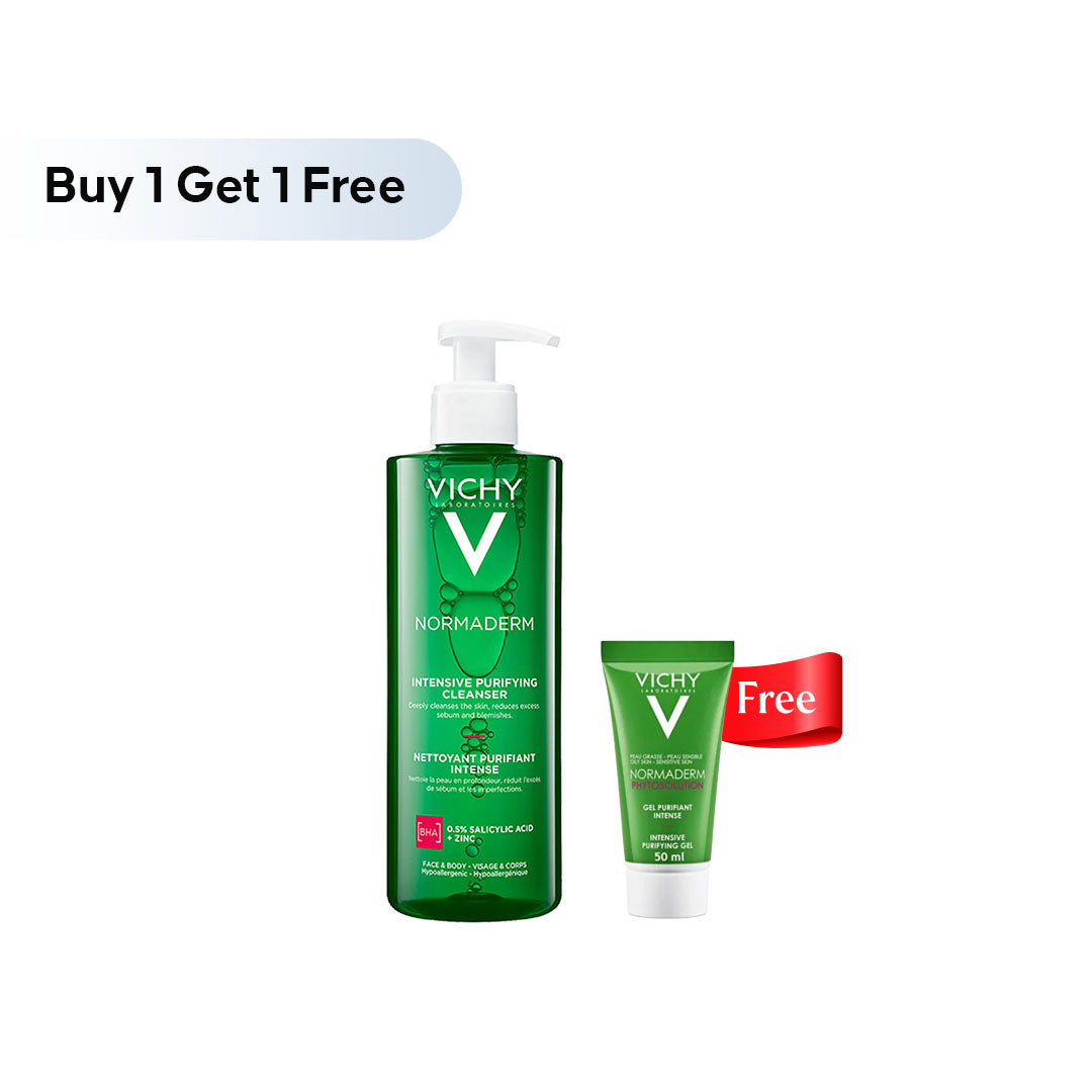 Vichy Normaderm Phytosolution Intensive Purifying Gel - Duo