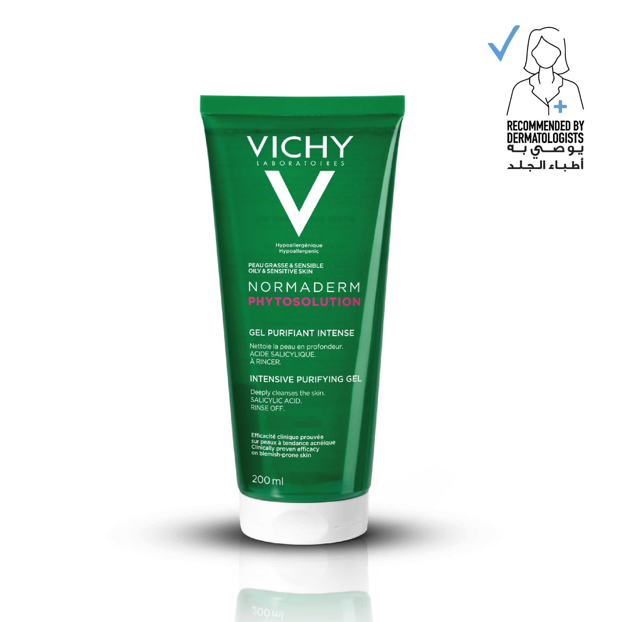 Vichy Normaderm Phytosolution Intensive Purifying Gel - 200 ml
